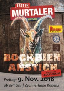 Bockbieranstich mit Club 41 Murtal