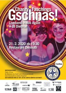 Charity-Faschings-Gschnas von Club 41 Klagenfurt Virunum